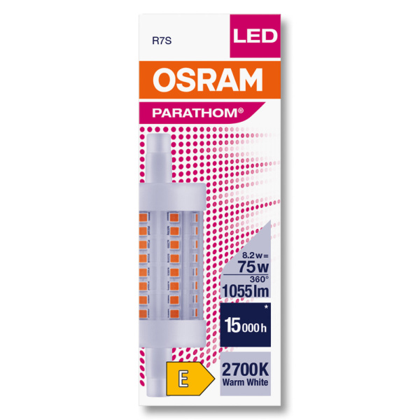 Купить OSRAM PARATHOM Special LINE 78 CL 75 non-dim 8,2W/827 R7S 4058075653221