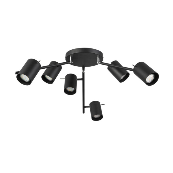 Купить ST Luce SL597.402.06 Светильник потолочный Черный/Черный GU10 6*3W