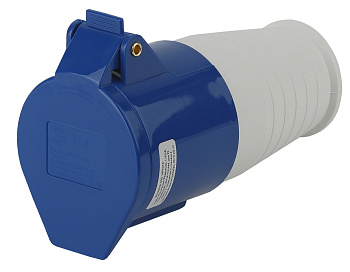 ЭРА R-32-2P-PE-IP44 Розетка переносная 223 2Р+РЕ 32А 220В IP44