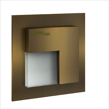 Zamel Светильник TIMO Золото/Тепл.бел. в монт.коробку, 14V DC 07-211-42