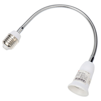 Переходник Е27-Е27 гибкий 300 мм Rexant 11-8869