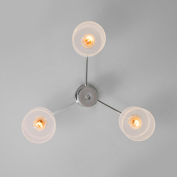 Купить Eurosvet 30176/3 Светильник потолочный хром a054572