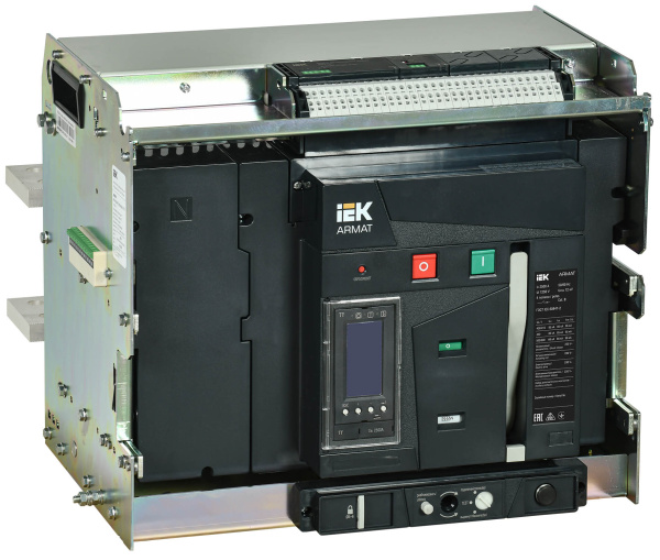 IEK ARMAT Автоматический выключатель воздушный выдвижного исполнения 4P E 85кА 2500А TY с акс.