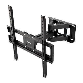 Кронштейн для телевизора 32"-55" дюймов, наклонно-поворотный, двойное колено серия HOME Rexant 38-0334