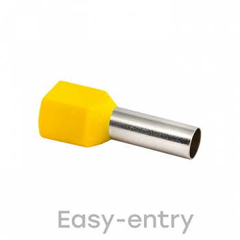 EKF PROxima Наконечник штыревой втулочный изолированный НШвИ(2) 6,0-14 (50шт.)