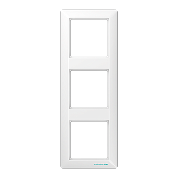 JUNG AS 500 Белая Рамка 3-ая антибактериальная ABAS583WW