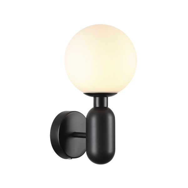 Odeon Light 4668/1W PENDANT ODL22 245 черный/стекло Бра G9 1*40W OKIA Купить Odeon Light 4668/1W PENDANT ODL22 245 черный/стекло Бра G9 1*40W OKIA