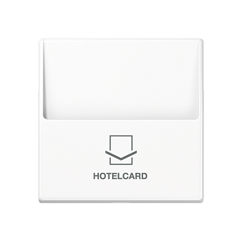 JUNG Белый Выключатель карточный A590CARDWW