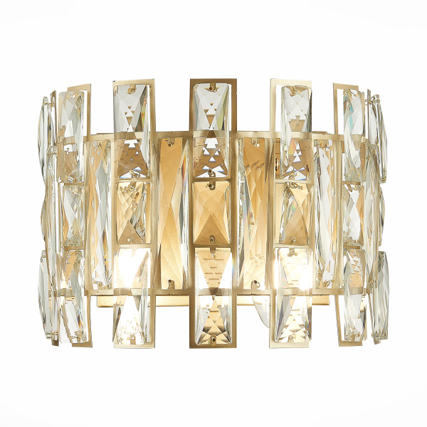 ST LUCE  SL1626.201.02 Бра шампань/шампань, прозрачный E14 2*40W