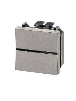 ABB NIE Zenit Шампань Переключатель 1-клавишный перекрестный 2 мод 2CLA221000N1901