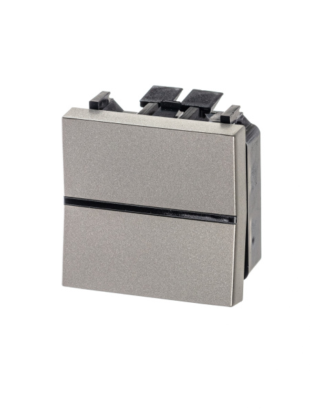 ABB NIE Zenit Шампань Переключатель 1-клавишный перекрестный 2 мод 2CLA221000N1901