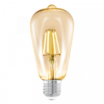 Eglo Лампа светодиодная ST64 E27 4Вт 2200K [отгружаются по 10 штук] 11521