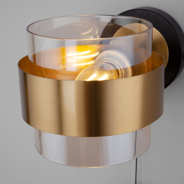 Купить Eurosvet 70127/1 Светильник настенный черный a055593