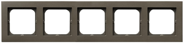 Ospel Sonata Шоколадный металлик Рамка 5-ая R-5R/40