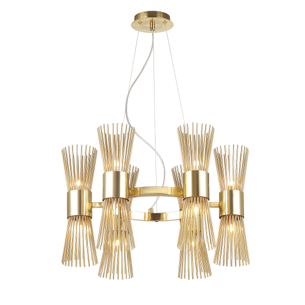 Купить Odeon Light 4638/12 ODL20 421 золотой/металл Люстра G9 12*40W 220V DORTA