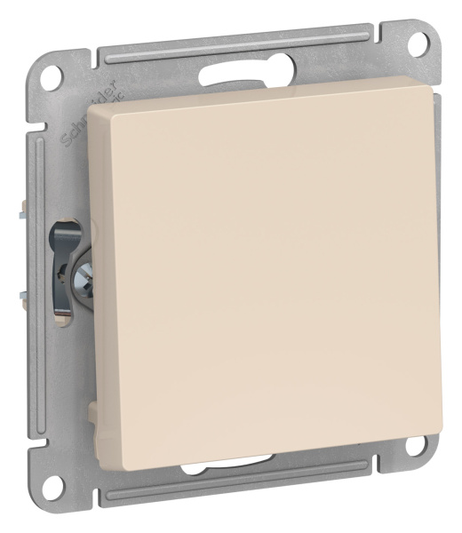 Купить Systeme Electric AtlasDesign Беж Выключатель 1-клавишный сх.1, 10АХ, механизм