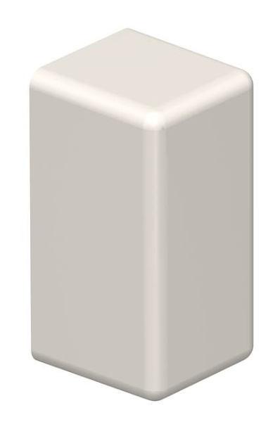 OBO Bettermann Заглушка торцевая кабель-канала WDK 10x20 мм, ПВХ, кремовый RAL9001 6153593