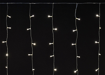 IEK Гирлянда бахрома 4,5х0,7 200WW IP44 прозрачный 230В м/т