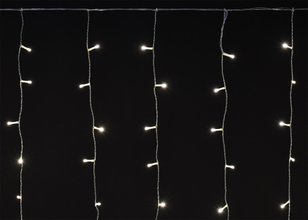 IEK Гирлянда бахрома 4,5х0,7 200WW IP44 прозрачный 230В м/т