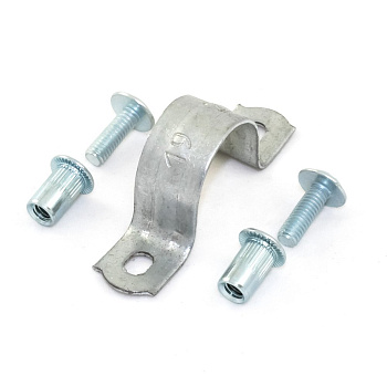 Промрукав Комплекты для крепления ОКЛ с использованием винта, заклепки и скобы СМД 16-17 (100 шт) PR08.5030