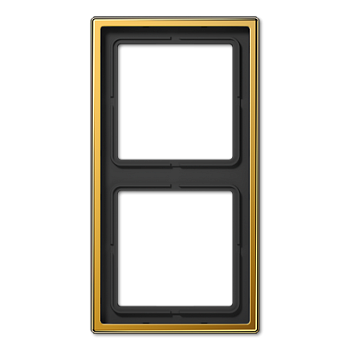 JUNG LS 990 Золото Рамка 2-ая LS982GGO