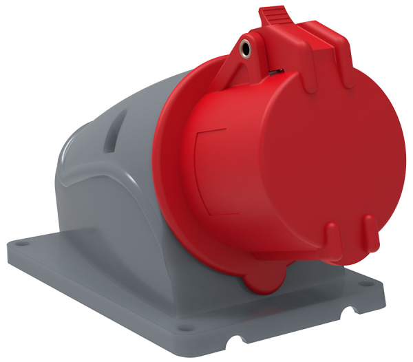 IEK Розетка стационарная ССИ-114 16А-6ч/380-415В 3Р+РЕ IP44 MAGNUM