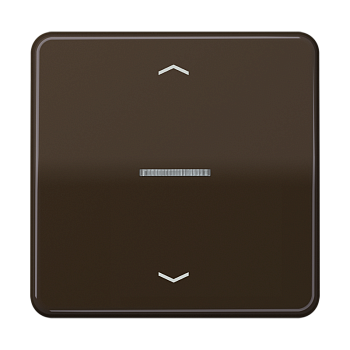 JUNG Клавиша для одинарной кнопки BCU коричневая CD590KO5PBR
