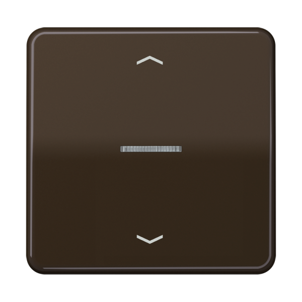 JUNG Клавиша для одинарной кнопки BCU коричневая CD590KO5PBR