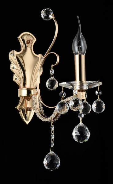 Купить Freya Crystal Marlin Золото Бра E14 40W FR1130-WL-01-G