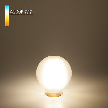 Elektrostandard Филаментная светодиодная лампа G45 6W 4200K E14 Classic F 6W 4200K E14 4690389108310 a038688