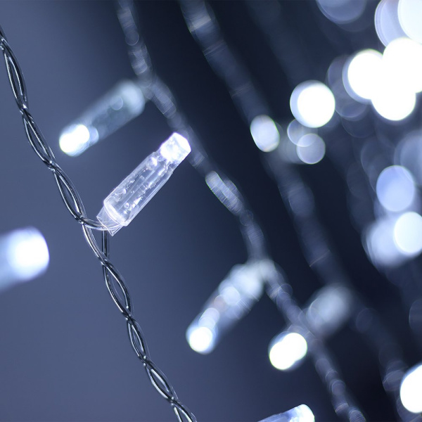 Arlight Светодиодная гирлянда ARD-CURTAIN-CLASSIC-2000x3000-CLEAR-760LED White (230V, 60W) (Ardecoled, IP65) 024856