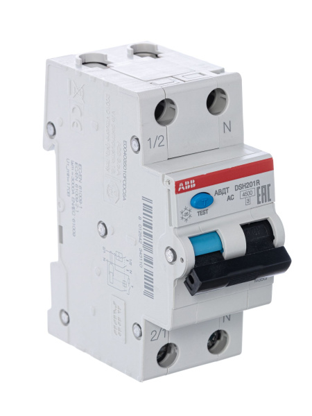Купить ABB Выключатель автоматический дифференциального тока тока DSH201R C6 AC30 2CSR245072R1064