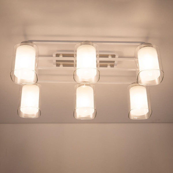 Купить Citilux CL159260 Румба Белый+Хром Люстра