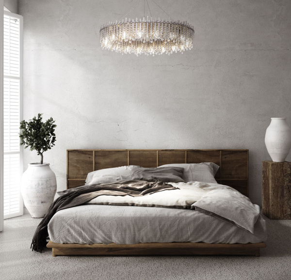 Купить Maytoni Modern Никель Светильник подвесной MOD036PL-18N