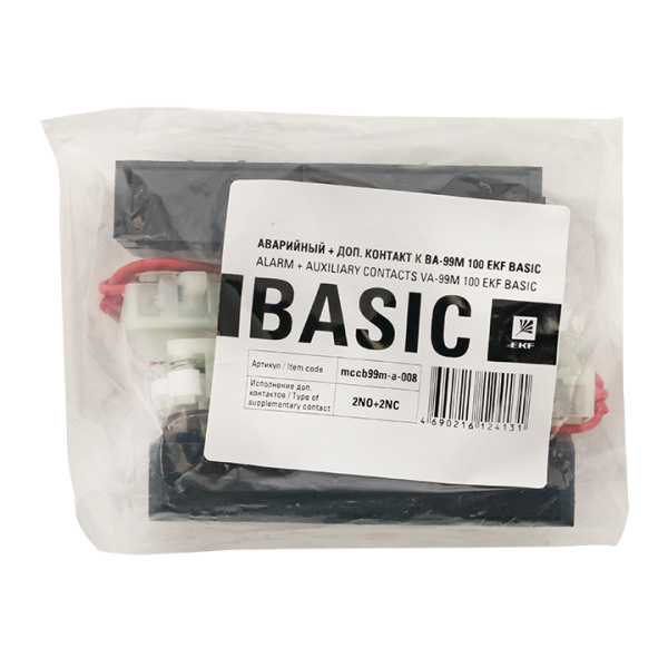 Купить EKF PROxima Аварийный + доп. контакт к ВА-99М 100