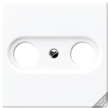 JUNG A 500 Бежевая Накладка TV-FM розетки A561PLTV