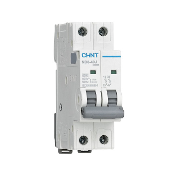 CHINT Автоматический выключатель NB8-40J 2P 4А 6кА х-ка C (R) 320686
