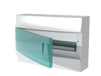 ABB Mistral41 Бокс настенный 18М зеленая дверь(без клемм) 1SPE007717F0820