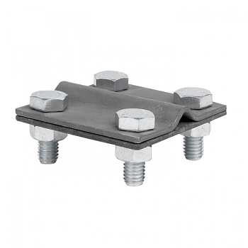 EKF PROxima Зажим универсальный полоса 30 - прут 10 (пластина 57x57мм) HZ