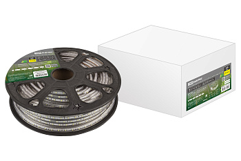 TDM Лента светодиодная SMD2835-60 LED/м-220 В-4,8 Вт/м-IP67-жёлтый (30м) SQ0331-0114