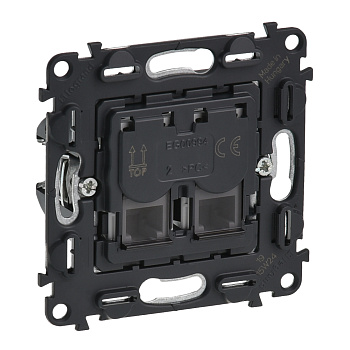 Legrand Valena Мех IN'MATIC Розетка ТЛФ 2-ая (RJ11) 753039