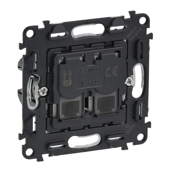 Legrand Valena Мех IN'MATIC Розетка ТЛФ 2-ая (RJ11) 753039