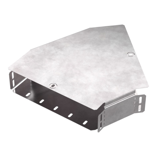 Промрукав Угол горизонтальный 45 градусов с крышкой Стандарт 300х80 PR16.0430