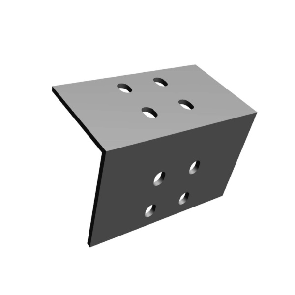 SE Canalis L-образные шины с болтами 200мм 4 штуки (KTB0000YE2)