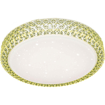 Citilux CL705022 Кристалино Желтый Светильник Настенно-потолочный