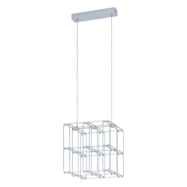 Eglo FRONTERA Подвес светодиодный с димм., 20,5W(LED), 300х300, H1500, 2376lm, нерж. сталь, хром 39729