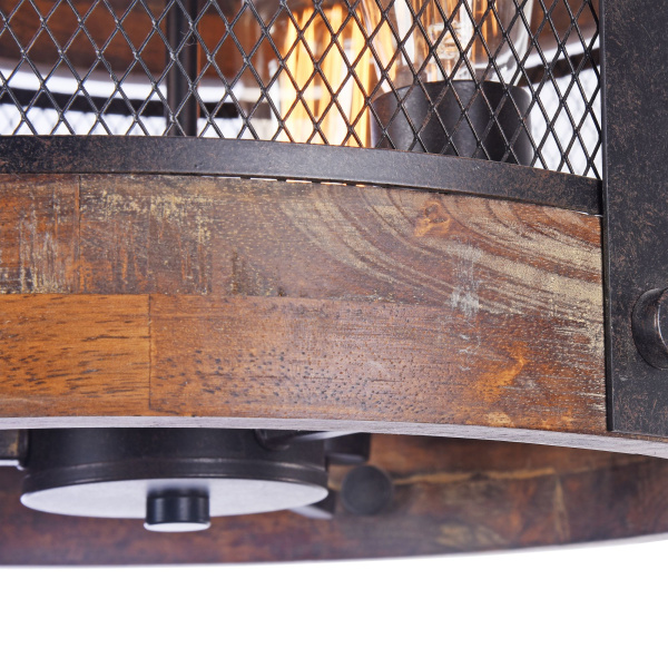 Купить Freya Loft Vittoria Черный Подвесной светильник E27 60W FR4561-PL-03-B