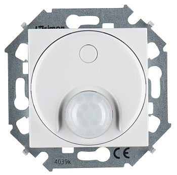 Simon 15 Белый Выключатель с датчиком движения 500 Вт, 230 В, винт.зажим 1591721-030