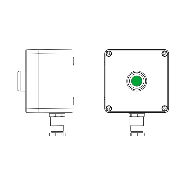 DKC CPE-P-03-(1xP1G(11))-1xKH2MHK(C)1Ex d e IIC Т5 Gb / Ex tb IIIC T95°C Db IP66 / КЗ