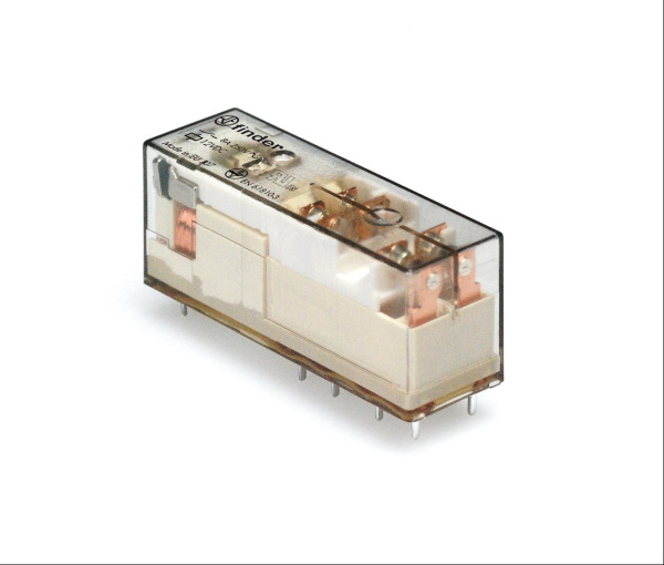 Finder Электромеханическое реле безопасности (реле с принудительным управлением контактами); 2NO + 2NC;  катушка 24В DC 501490244220